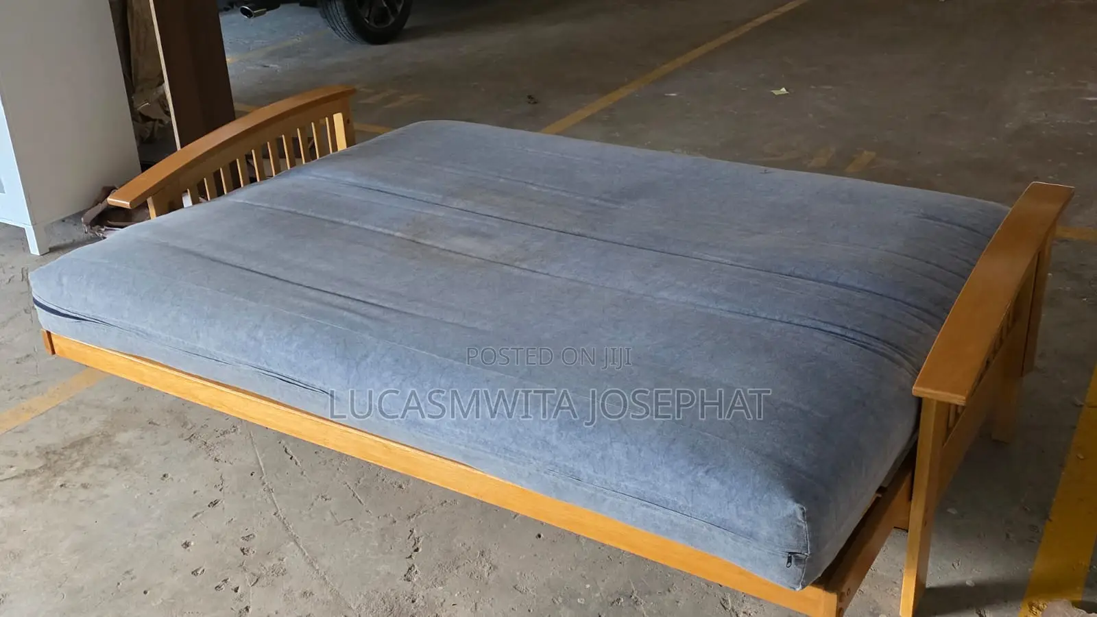 Futon Sofa Bed + Mattress