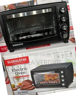 38 Litres Globalstar Gs-Ov38. 38l Electric Oven With No Hot Plates