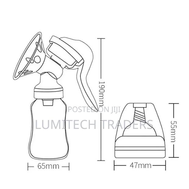 Manual Breast Pump With Bottle Cap - thumbnail 2
