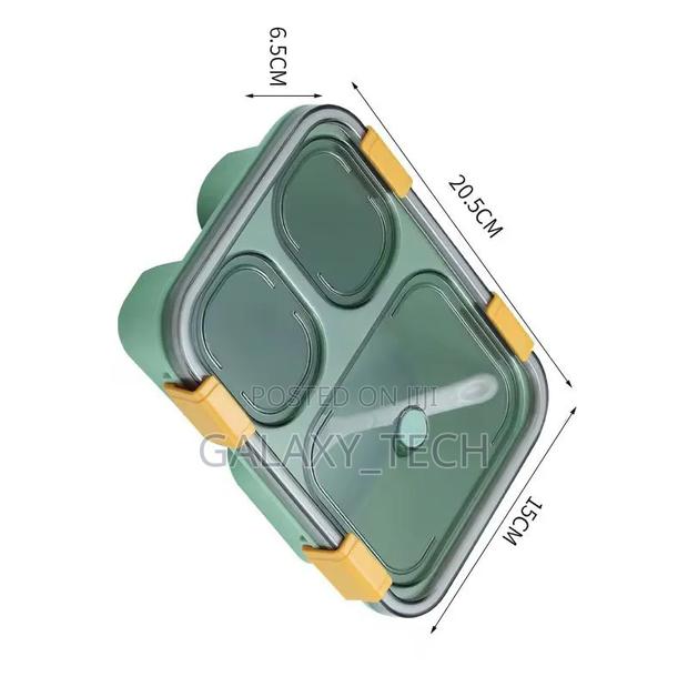 3 Compartment Kids Lunch Box(850ml) - thumbnail 2