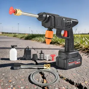 Fast Acting Cordless 96v Portable High Pressure Car Washing Washer
