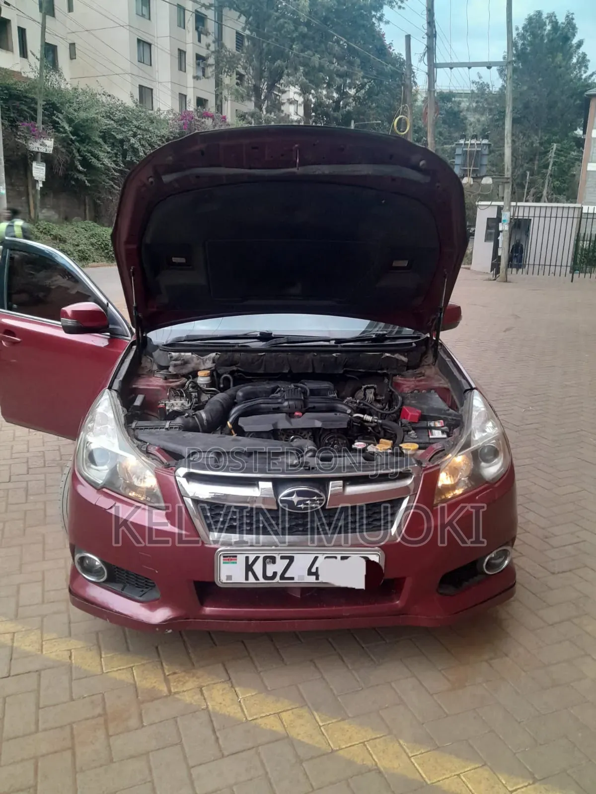 Subaru Legacy 2013 Maroon