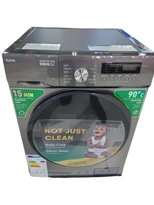 Syinix Washing Machine Front Load 10kg Wash and Spin