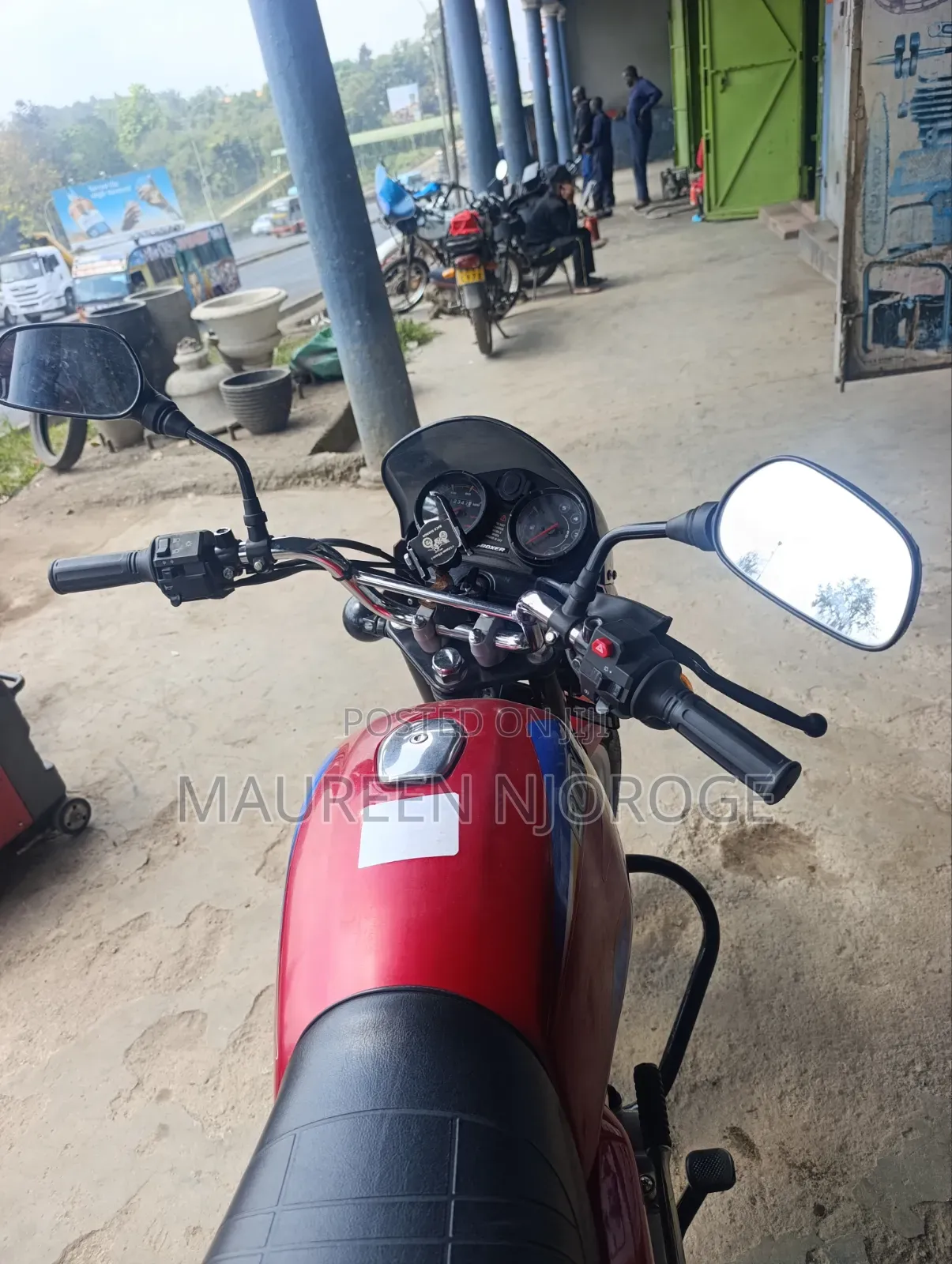 Bajaj Boxer 2025 Red