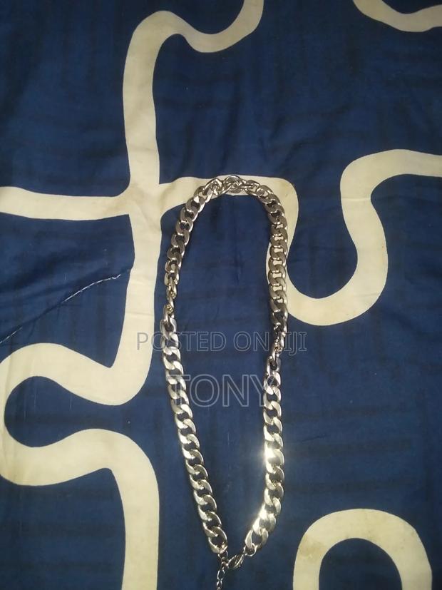 Silver Cuban Link Chain - thumbnail 2
