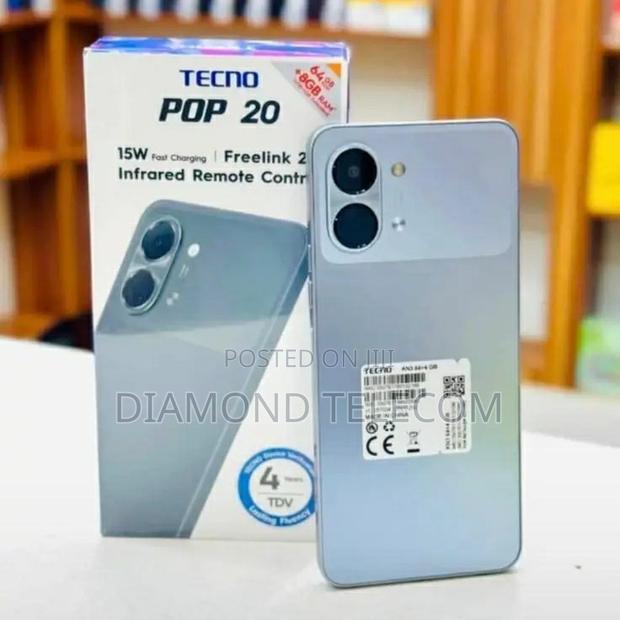 New Tecno Pop 20 64 GB Black