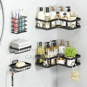 5pcs Set Triangular Bathroom Organizers