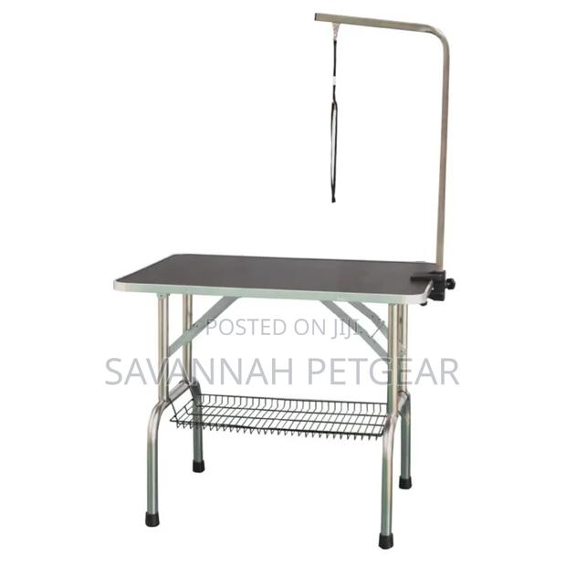 High Quality Pet Grooming Tables Foldable (Medium Size: 96*56"80cm) - thumbnail 2