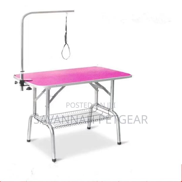 High Quality Pet Grooming Tables Foldable (Medium Size: 96*56"80cm) - thumbnail 3