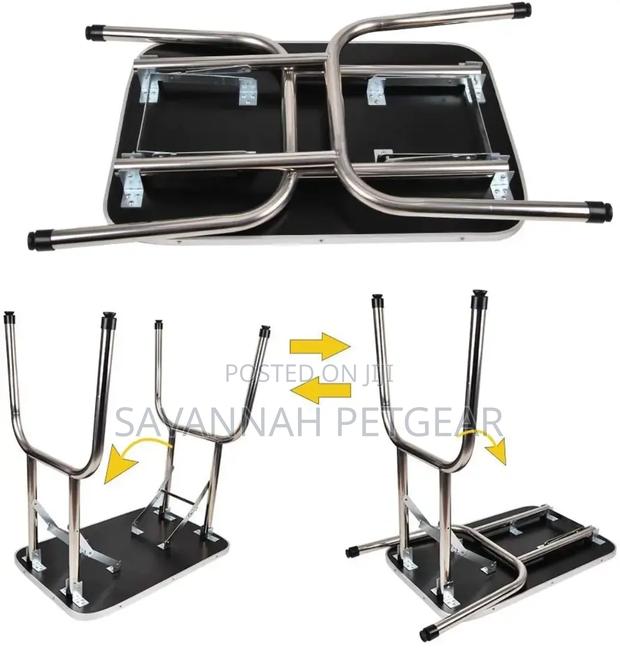 High Quality Pet Grooming Tables Foldable (Medium Size: 96*56"80cm) - thumbnail 4