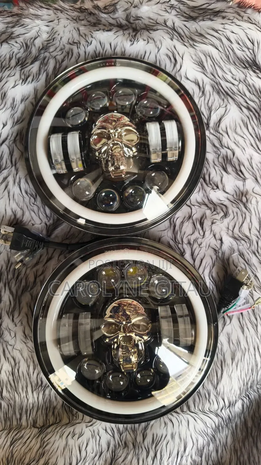 Jeep Light With RGB Skeleton 7inch