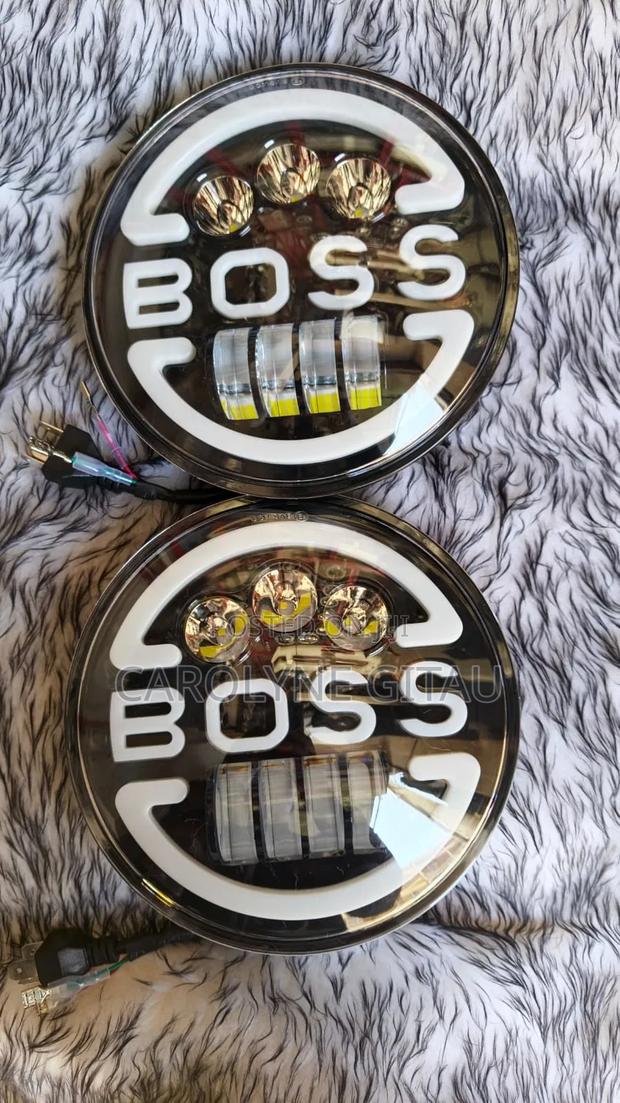 Led Jeep Light 7 Inch Boss - thumbnail 2