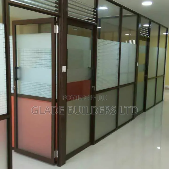 Glass And Aluminium Office Partitions