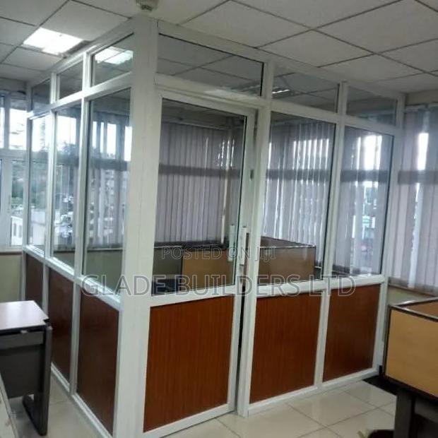 Glass And Aluminium Office Partitions