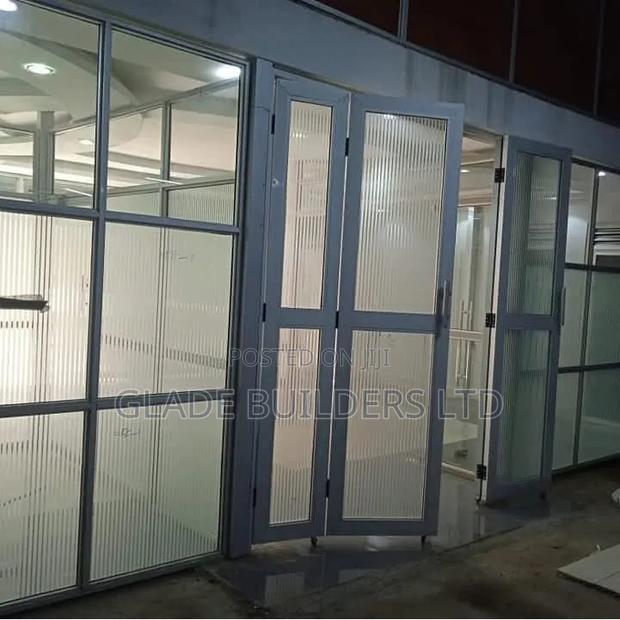 Glass And Aluminium Office Partitions - thumbnail 5