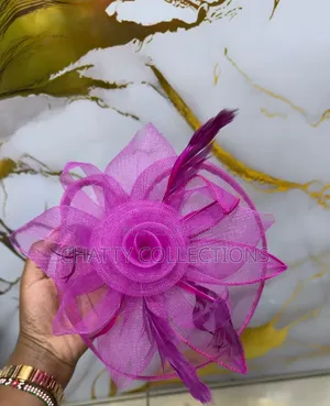 Hot Pink  Big Elegant Ladies Fascinators /Head Piece