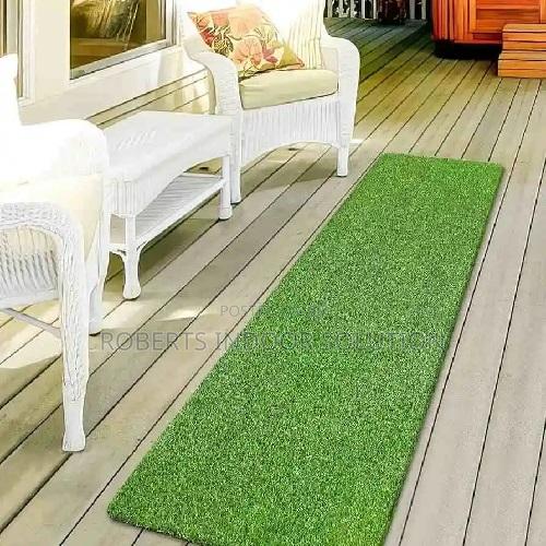 Lush Synthetic Grass Carpet