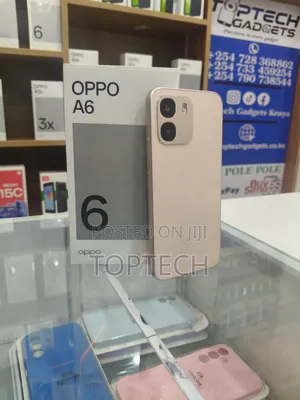 New Oppo A6 256 GB Gold