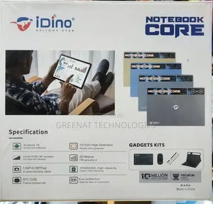 New Idino Notebook Core 512 GB Silver