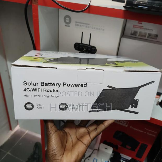Solar Battery Powered 4g/Wifi Router Wifi Support 4g Sim Card Support - thumbnail 2
