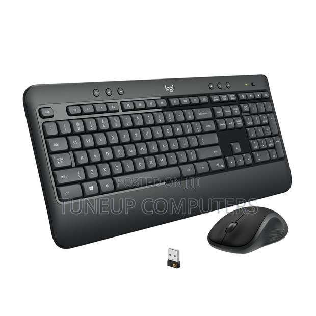 Logitech Wireless Keyboard - Black - thumbnail 2