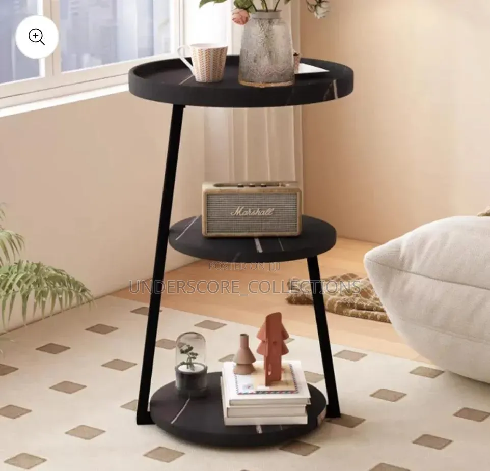 3-Tier Trinity Sofa Side Table