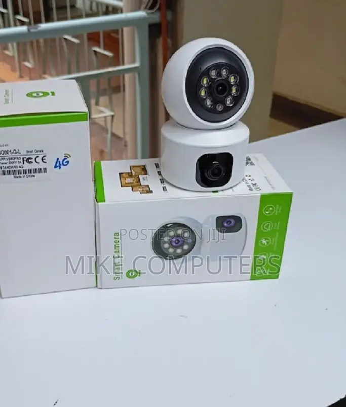 Sim Card 4g Camera Indoor Dual Lens Mini Camera