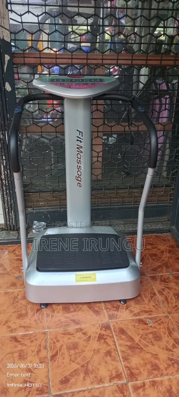 Vibration Platform * Fitness Massager Plate