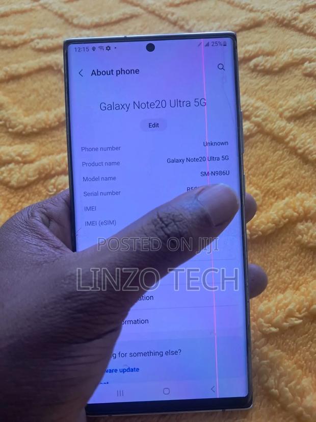 Samsung Galaxy Note 20 Ultra 128 GB Black - thumbnail 3