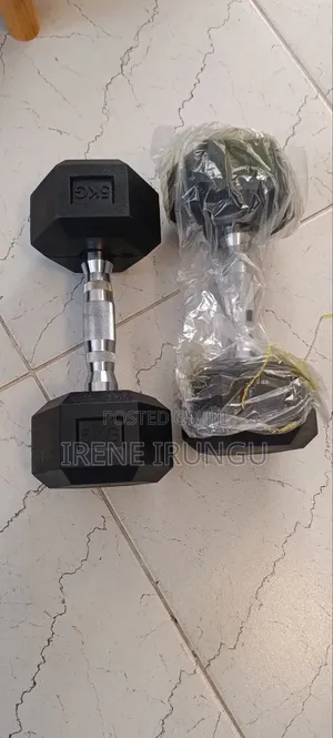 2 PCS of 5kg Dumbells