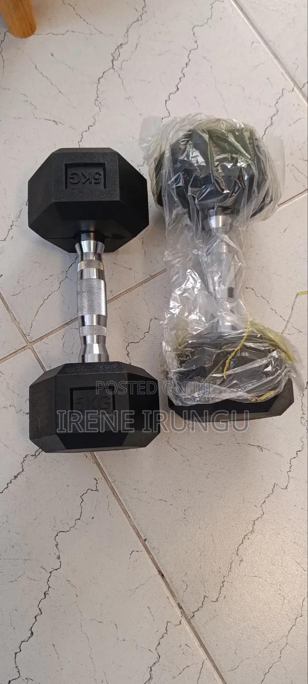 2 PCS of 5kg Dumbells