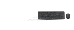 Logitech Mk235 Wireless Keyboard + Mouse - Black