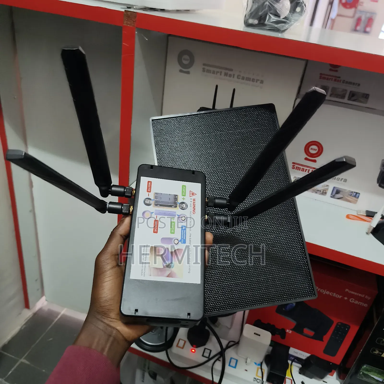 Solar 4g Router Outdoor Waterproof Battery Rechargeable Router 4g