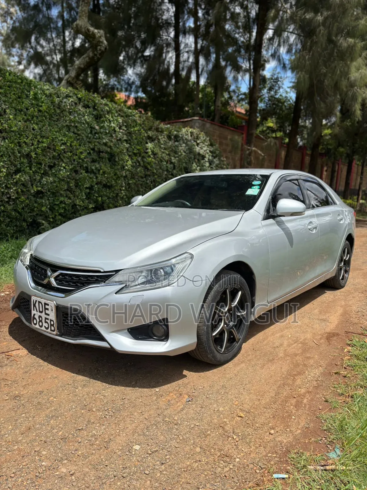 Toyota Mark X 2014 Silver