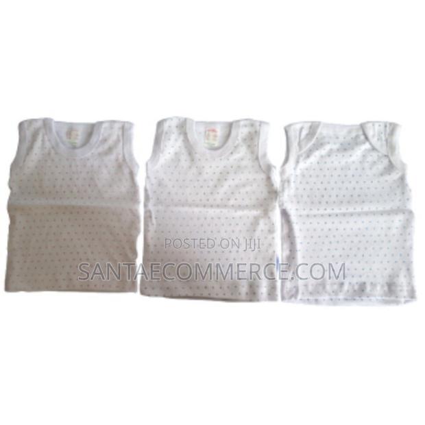 6pcs Generic Unisex New Born Vests - main view