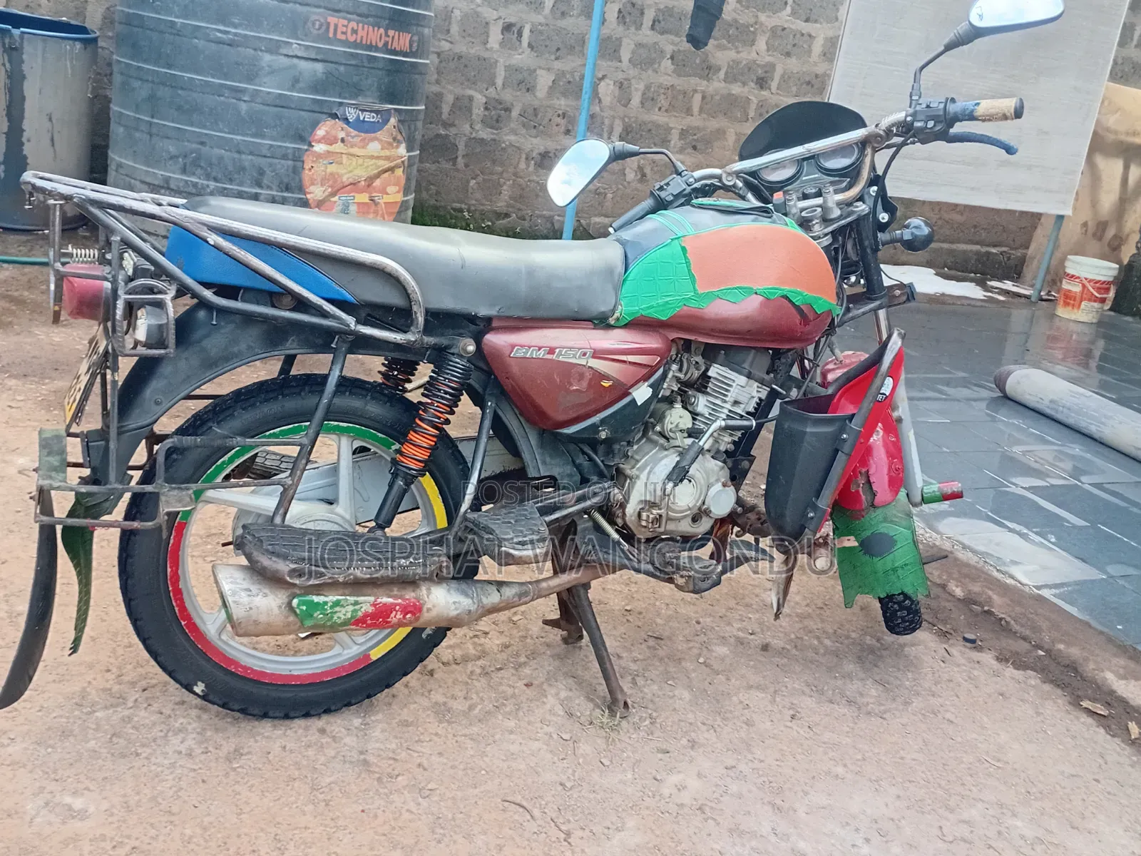 Bajaj Boxer 150 UG 2012 Red