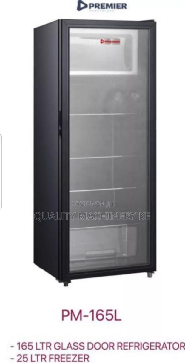 Long Lasting 165l Glass Door Display Fridge /Refrigerator