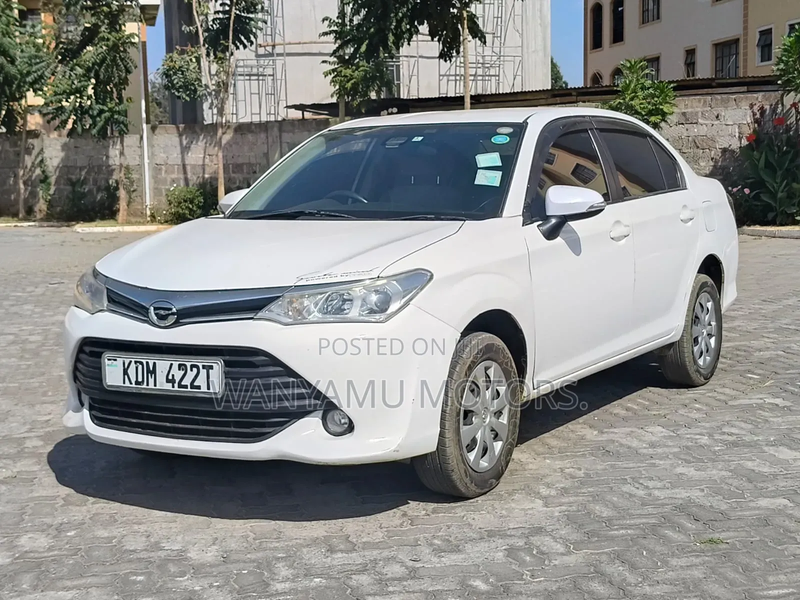 Toyota Axio 2016 White