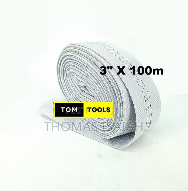 3 Inch X 100m Ldpe Canvas Delivery Fire Hose
