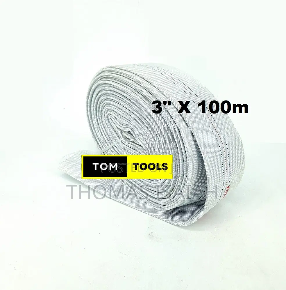 3 Inch X 100m Ldpe Canvas Delivery Fire Hose
