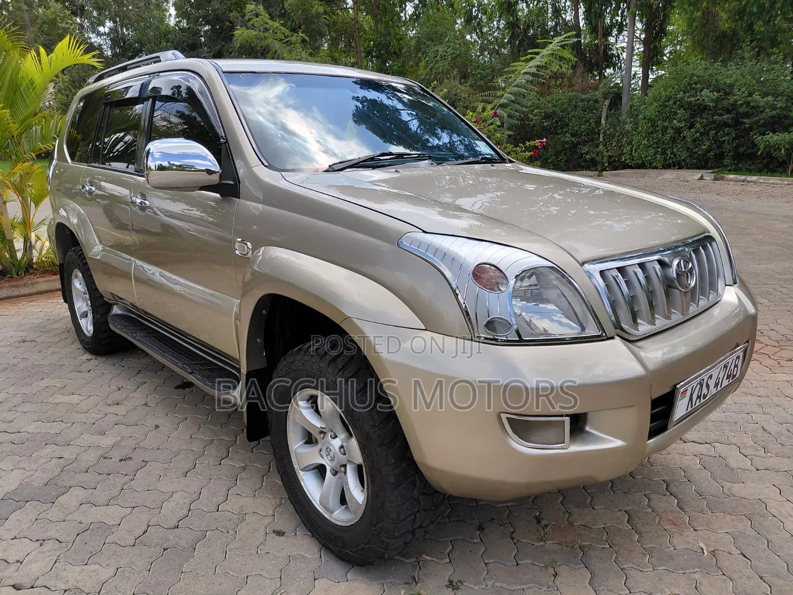 Toyota Land Cruiser Prado 2003 Gold