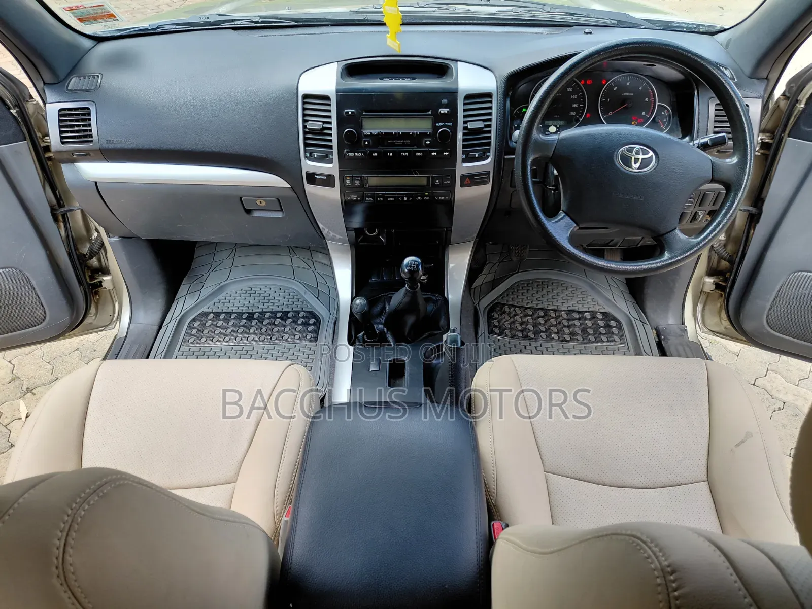 Toyota Land Cruiser Prado 2003 Gold