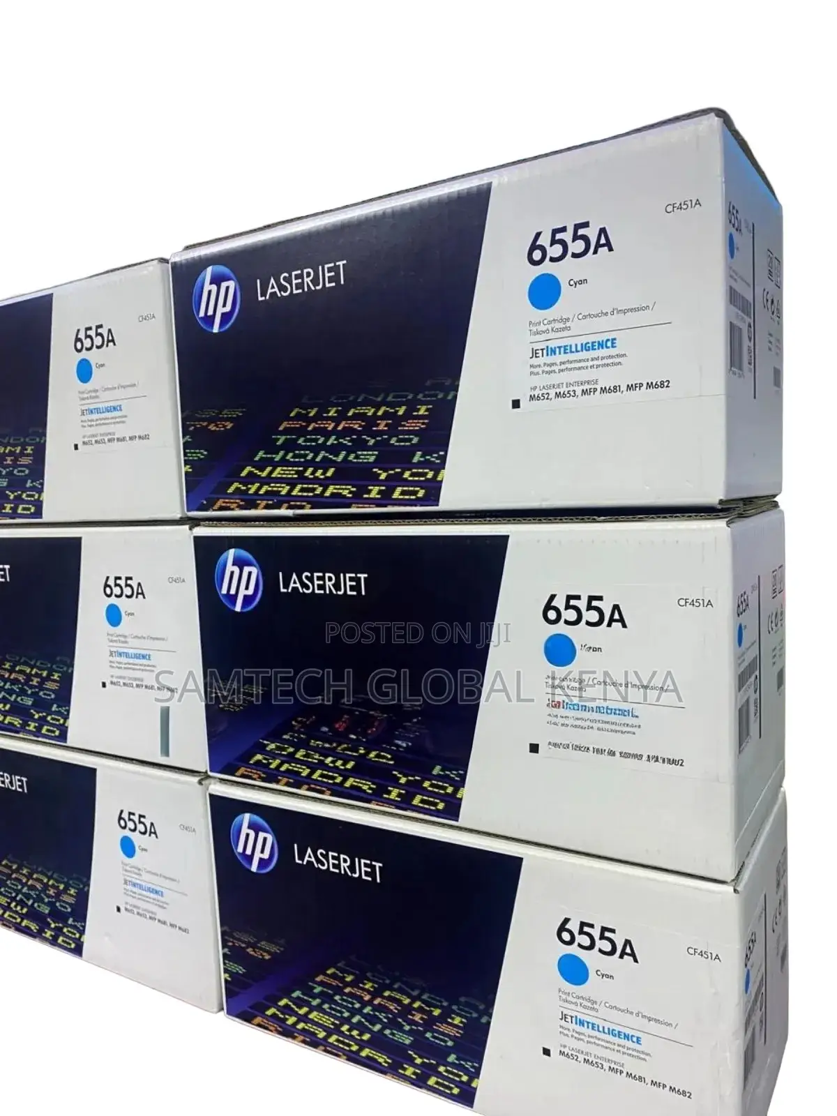 Hp Laserjet Enterprise M652dn Toner Hp655a Yield 11,500