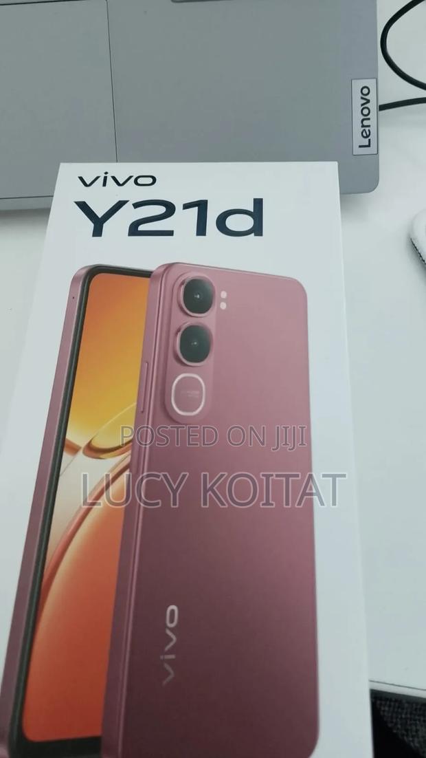 New Vivo Y21 128 GB Red
