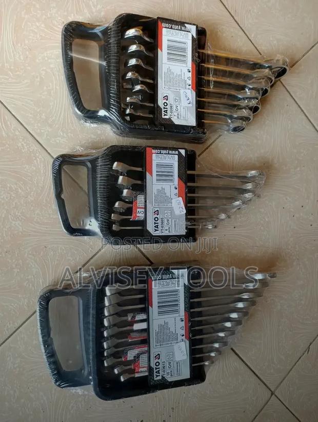 Yato Combination Spanner Set - main view