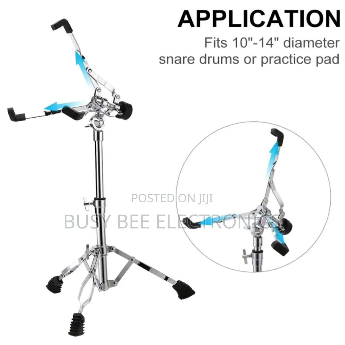 Folding 10\"-12\" Drum Stand