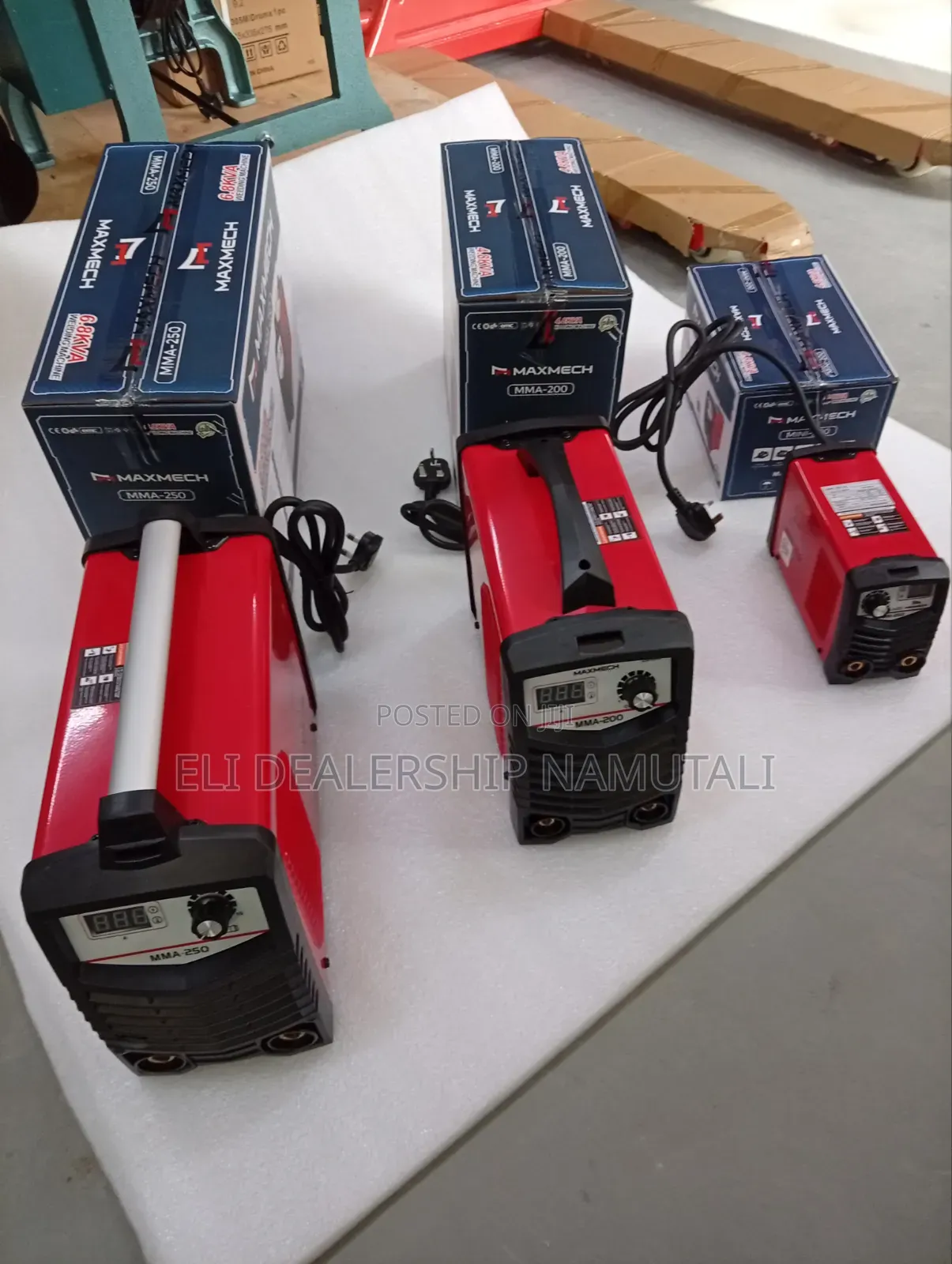 Maxmech Mma-250 Compact Inverter Welder, Digital Current Control, 220v