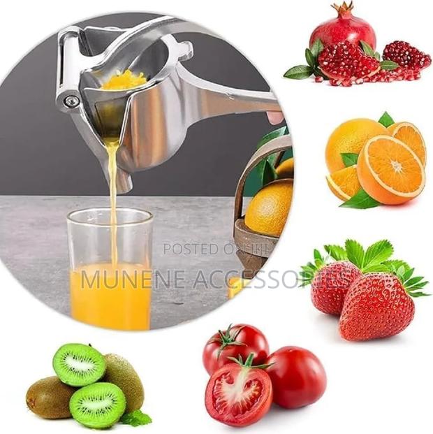 Hand Press Juicer Machine, Manual Fruit Squeezer Heavy Duty For Fruits