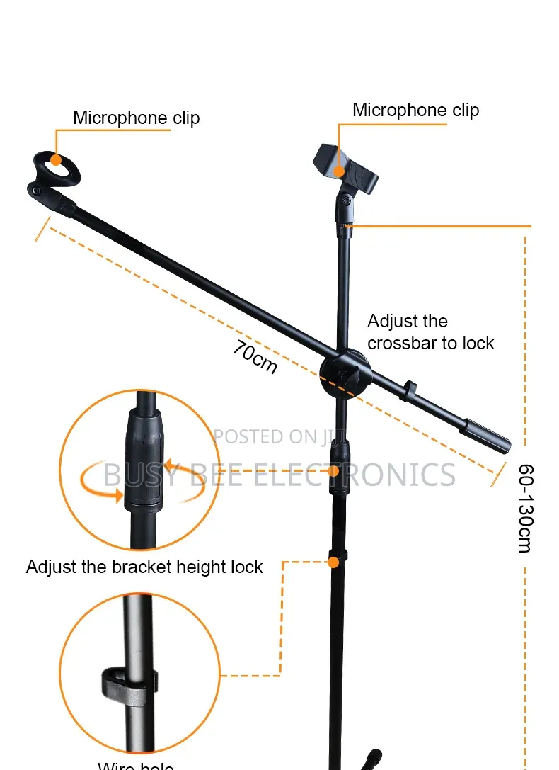Microphone Stand For Live Outdoor Show Wholesale