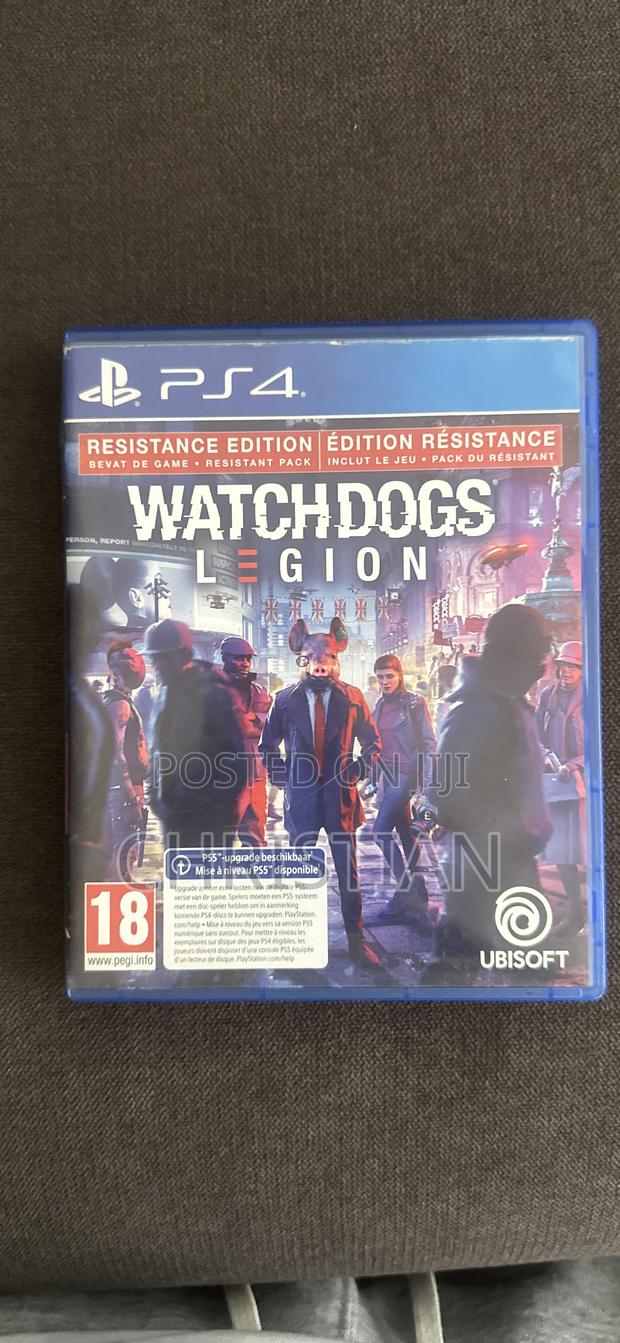Ps4 Games: Nioh , Watchdogs Legion - main view